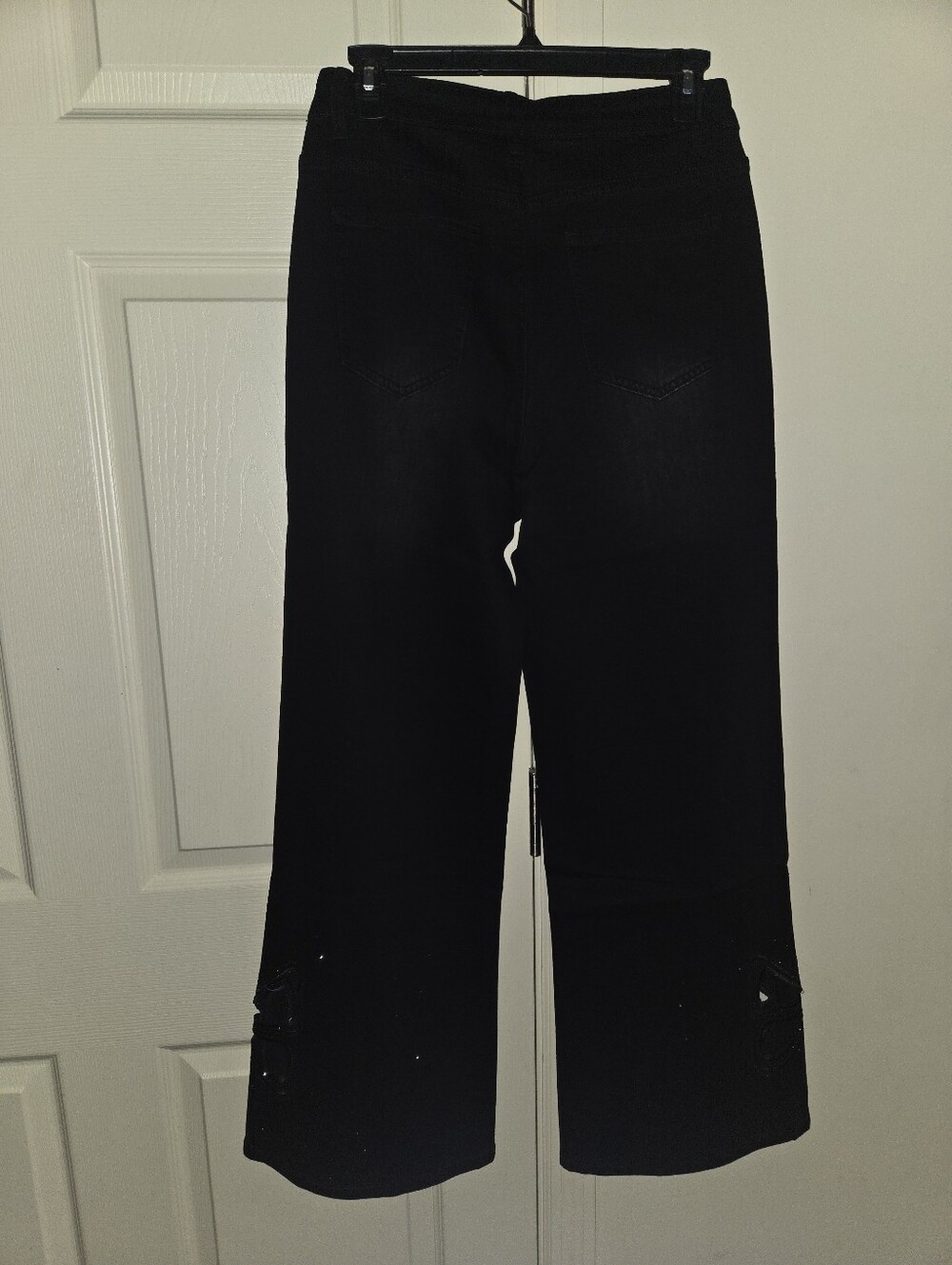 NEW Eclipse Butterfly Rhinestone Jeans - Picture 4 of 8